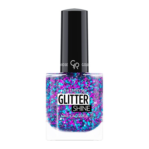 Golden Rose Extreme Glitter Shine Nail Lacquer 211 Lakier do paznokci Extreme Glitter Shine